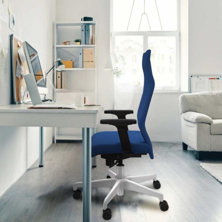 Albacete dirección sincro bali pistacho brazos 2D base blanca ruedas 65 nailon