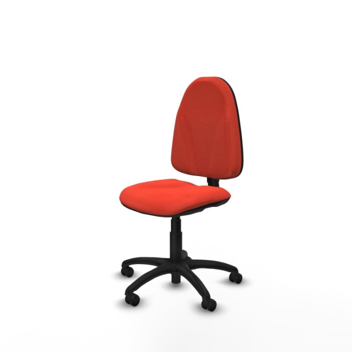 Algarra CP bali naranja oscuro  base poliamida ruedas autofrenantes 50mm