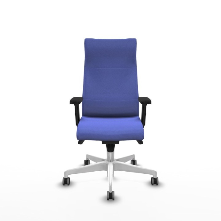 Albacete dirección sincro bali azul claro brazos 2D base blanca ruedas 65 engomadas