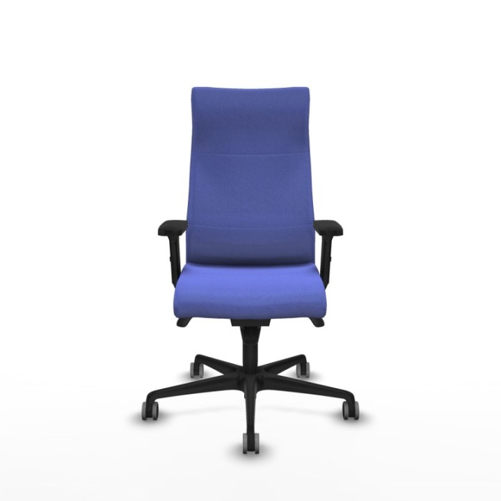 Albacete dirección sincro bali azul claro brazos 2D base nailon ruedas 65 engomadas