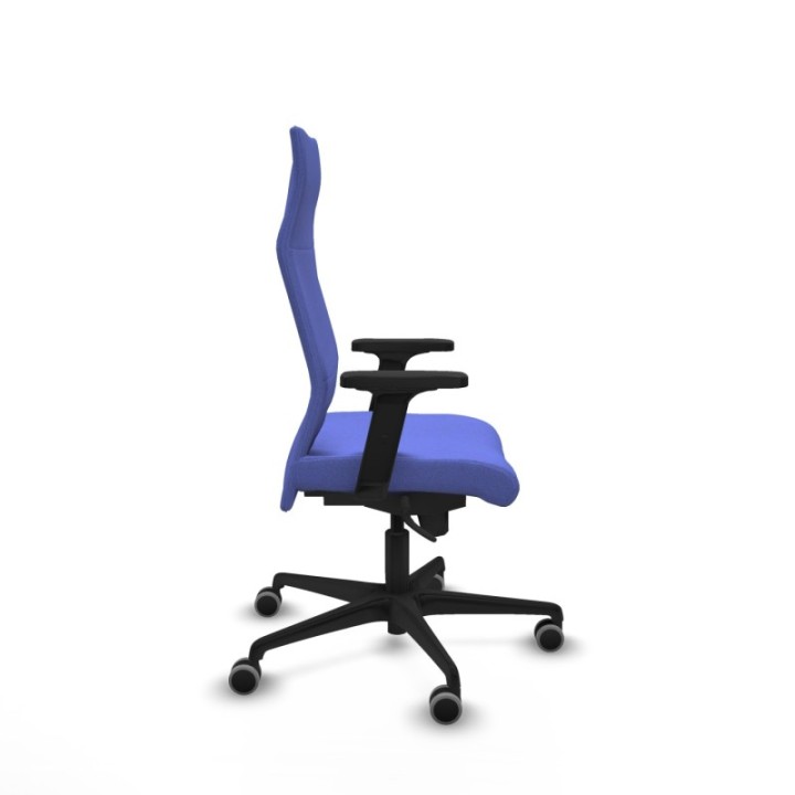 Albacete dirección sincro bali azul claro brazos 2D base nailon ruedas 65 engomadas