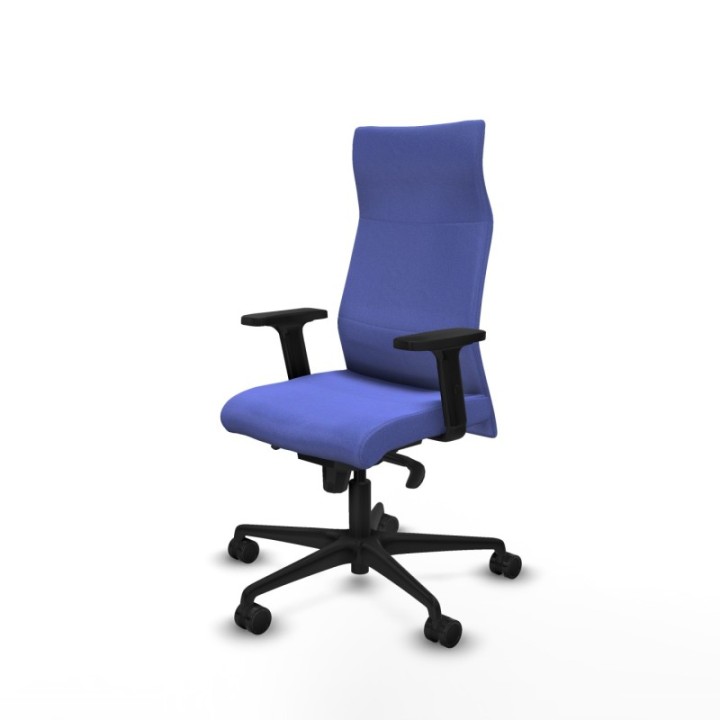 Albacete dirección sincro bali azul claro brazos 2D base nailon ruedas 65 nailon