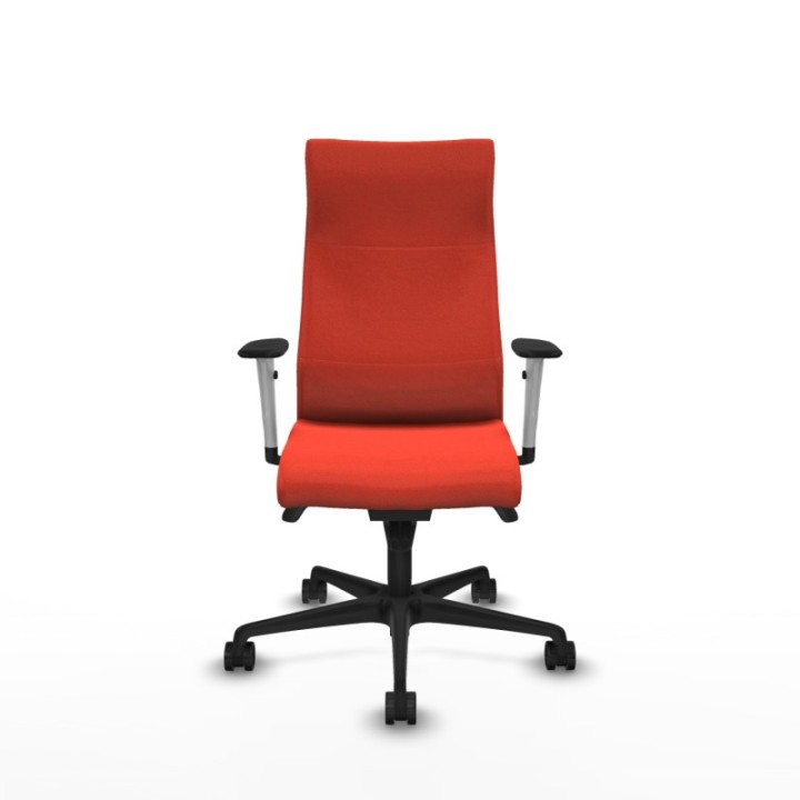 Albacete dirección sincro bali naranja oscuro brazos 1D blancos base nailon ruedas 65 nailon