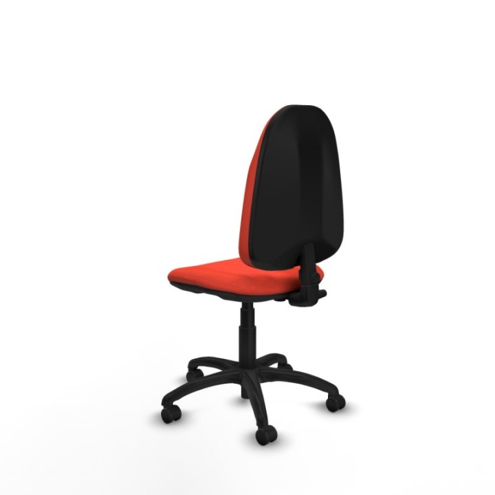 Algarra CP bali naranja oscuro  base poliamida ruedas engomadas 50mm