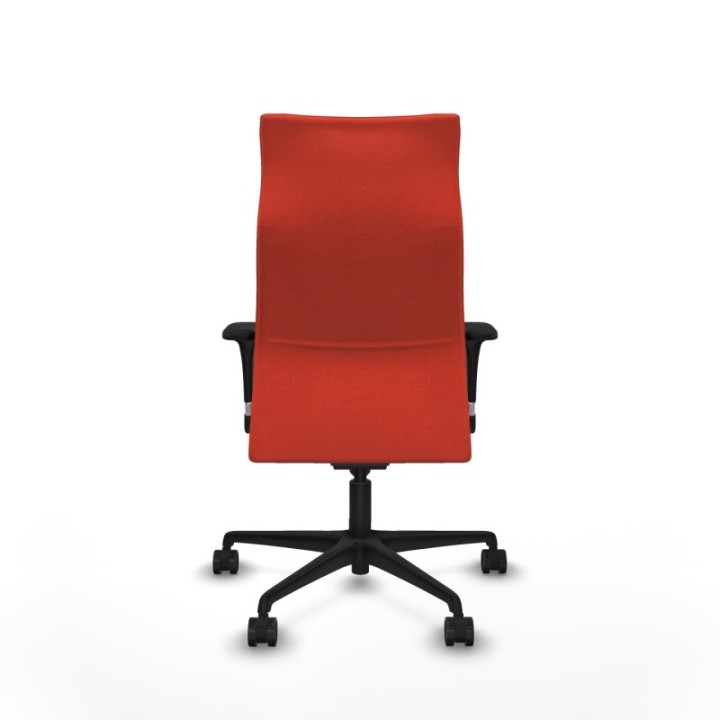 Albacete dirección sincro bali naranja oscuro brazos 1D cromados base nailon ruedas 65 nailon