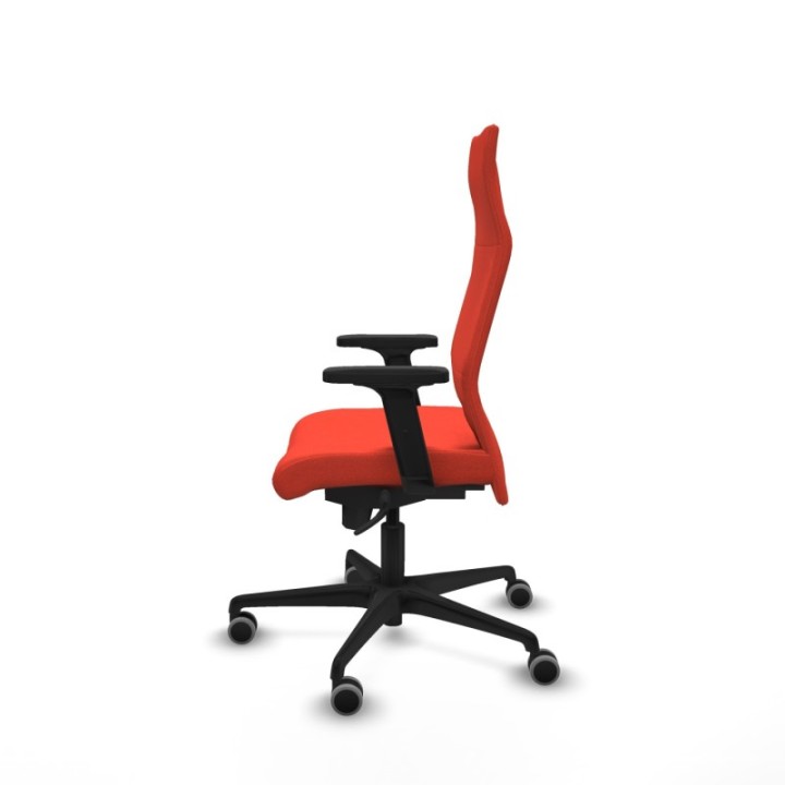 Albacete dirección sincro bali naranja oscuro brazos 2D base nailon ruedas 65 engomadas