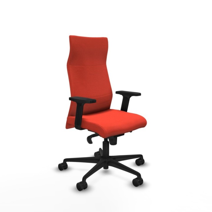 Albacete dirección sincro bali naranja oscuro brazos 2D base nailon ruedas 65 nailon