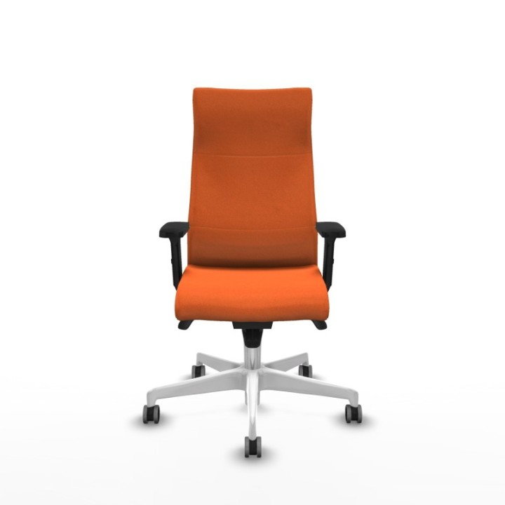 Albacete dirección sincro bali naranja brazos 2D base blanca ruedas 65 engomadas