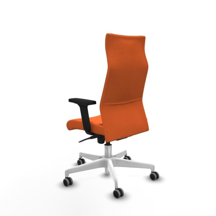 Albacete dirección sincro bali naranja brazos 2D base blanca ruedas 65 engomadas