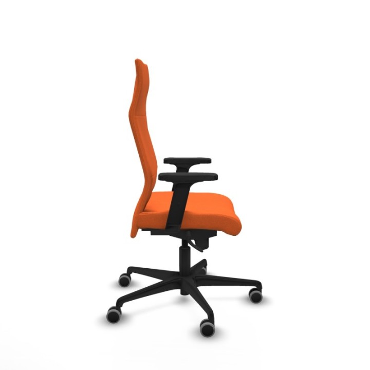 Albacete dirección sincro bali naranja brazos 2D base nailon ruedas 65 engomadas