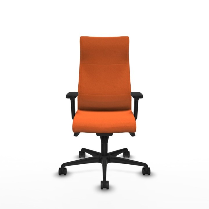 Albacete dirección sincro bali naranja brazos 2D base nailon ruedas 65 nailon