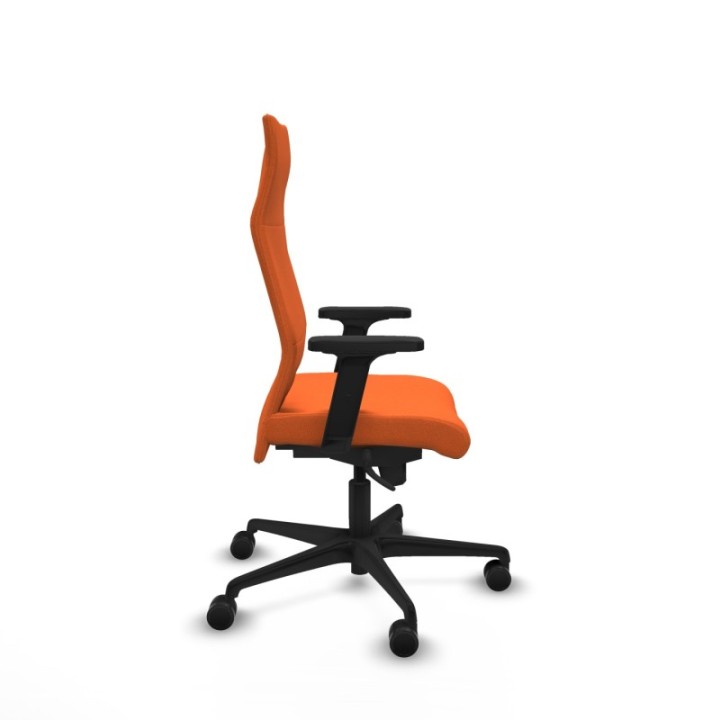 Albacete dirección sincro bali naranja brazos 2D base nailon ruedas 65 nailon