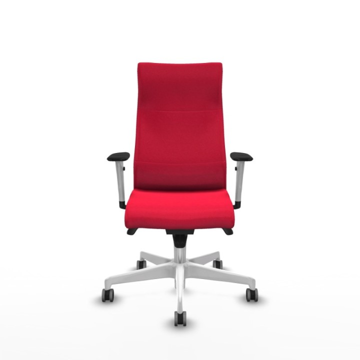 Albacete dirección sincro bali rojo brazos 1D blancos base blanca ruedas 65 engomadas