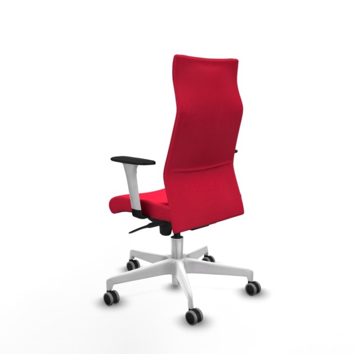 Albacete dirección sincro bali rojo brazos 1D blancos base blanca ruedas 65 engomadas