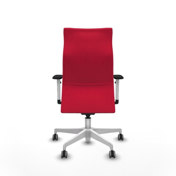 Albacete dirección sincro bali rojo brazos 1D blancos base blanca ruedas 65 engomadas