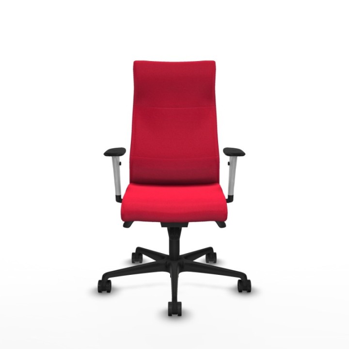 Albacete dirección sincro bali rojo brazos 1D blancos base nailon ruedas 65 nailon