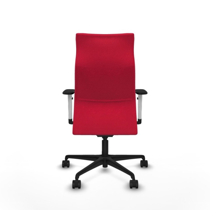 Albacete dirección sincro bali rojo brazos 1D blancos base nailon ruedas 65 nailon