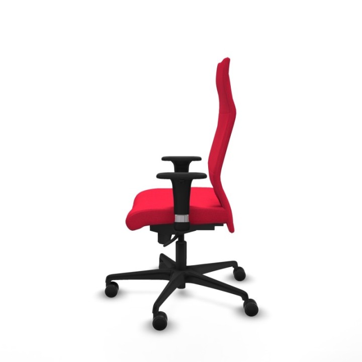 Albacete dirección sincro bali rojo brazos 1D cromados base nailon ruedas 65 nailon