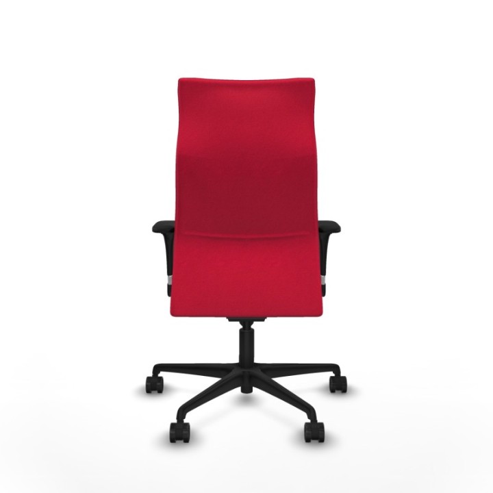 Albacete dirección sincro bali rojo brazos 1D cromados base nailon ruedas 65 nailon