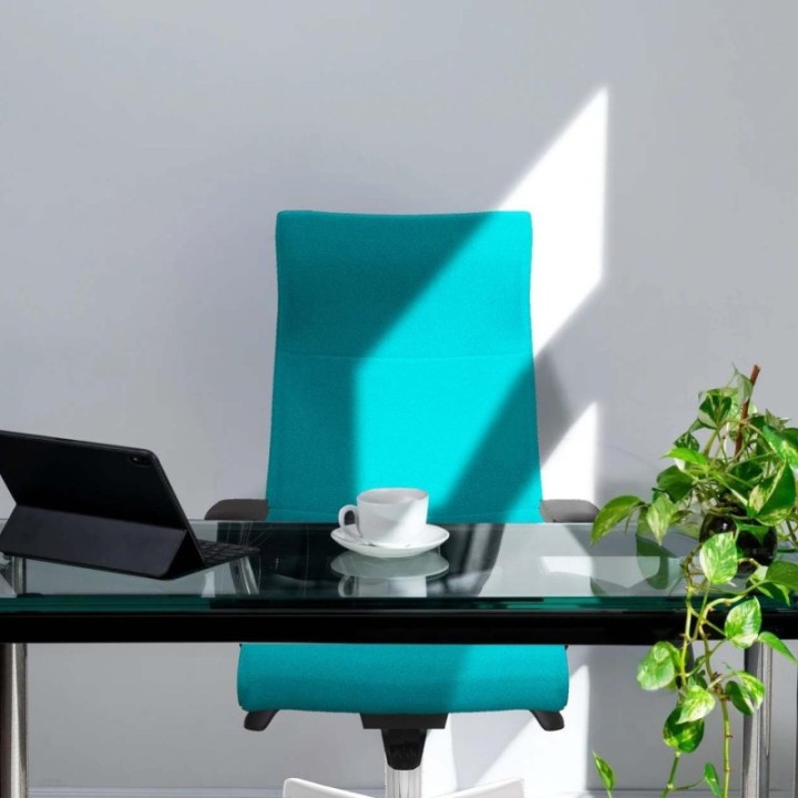 Albacete dirección sincro bali rojo brazos 2D base blanca ruedas 65 engomadas