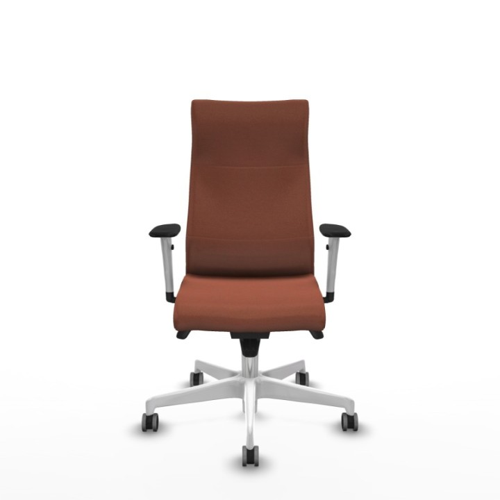 Albacete dirección sincro bali marrón brazos 1D blancos base blanca ruedas 65 engomadas