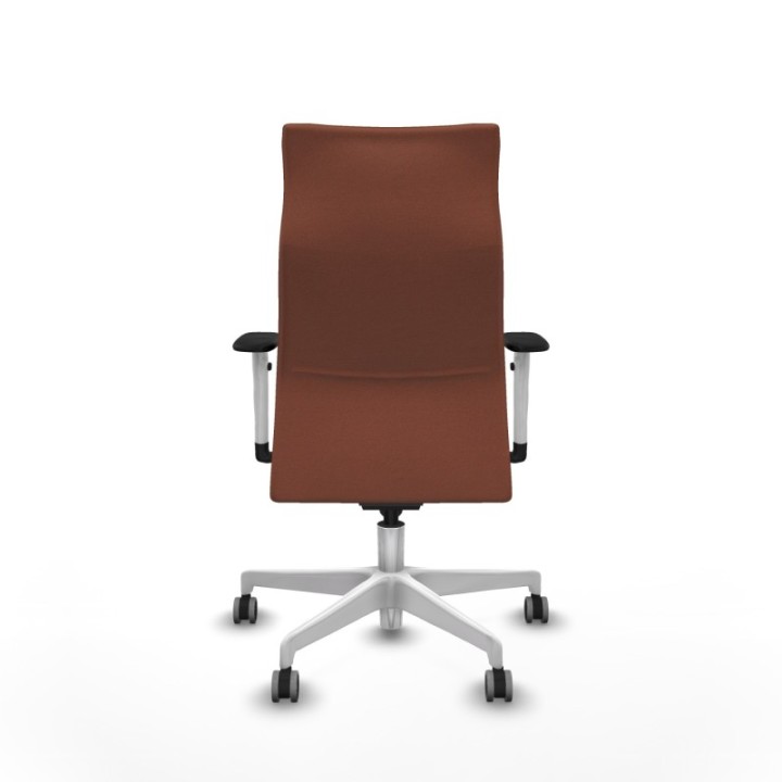 Albacete dirección sincro bali marrón brazos 1D blancos base blanca ruedas 65 engomadas