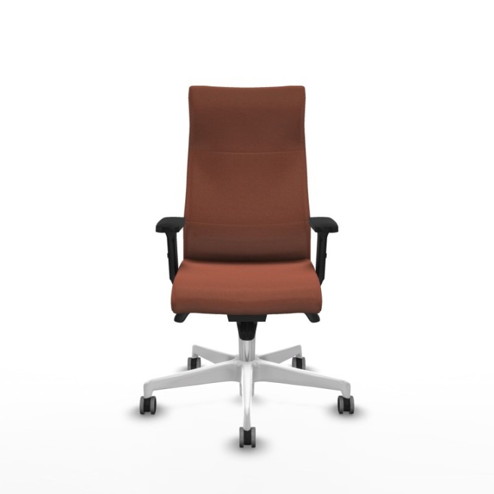 Albacete dirección sincro bali marrón brazos 2D base blanca ruedas 65 engomadas