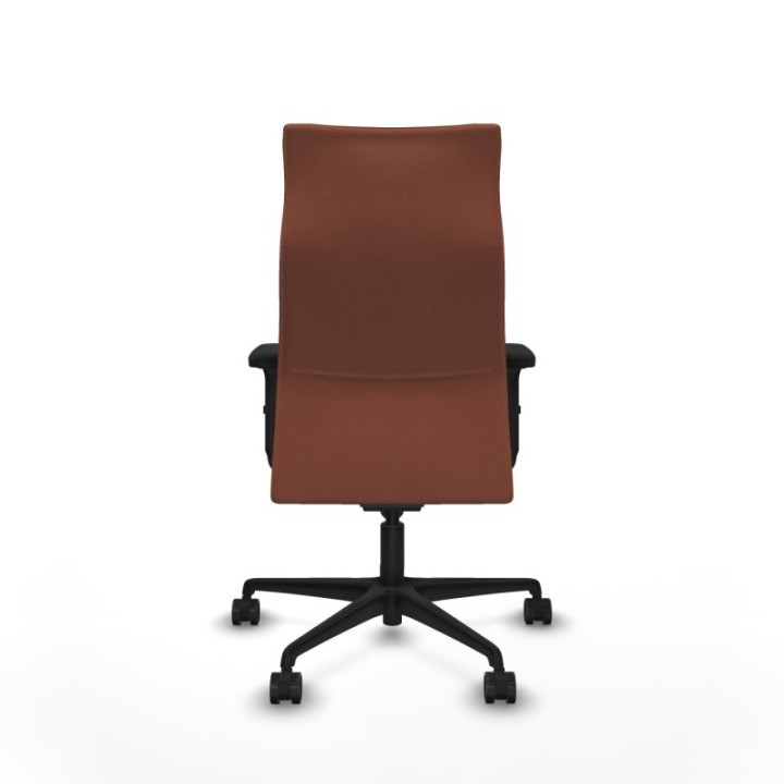 Albacete dirección sincro bali marrón brazos 2D base nailon ruedas 65 nailon