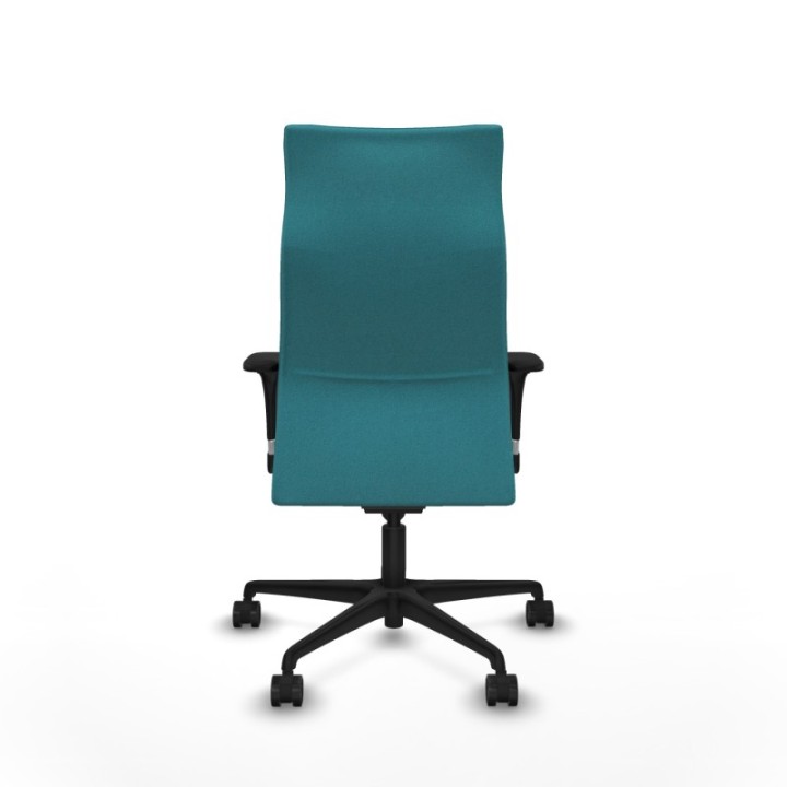 Albacete dirección sincro bali turquesa brazos 1D cromados base nailon ruedas 65 nailon