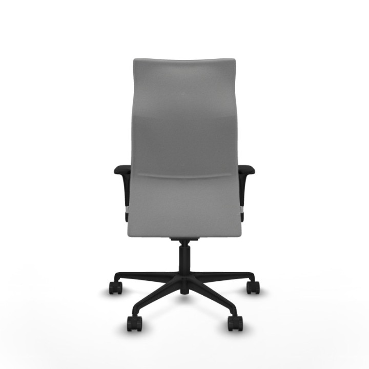 Albacete dirección sincro bali gris claro brazos 1D cromados base nailon ruedas 65 nailon