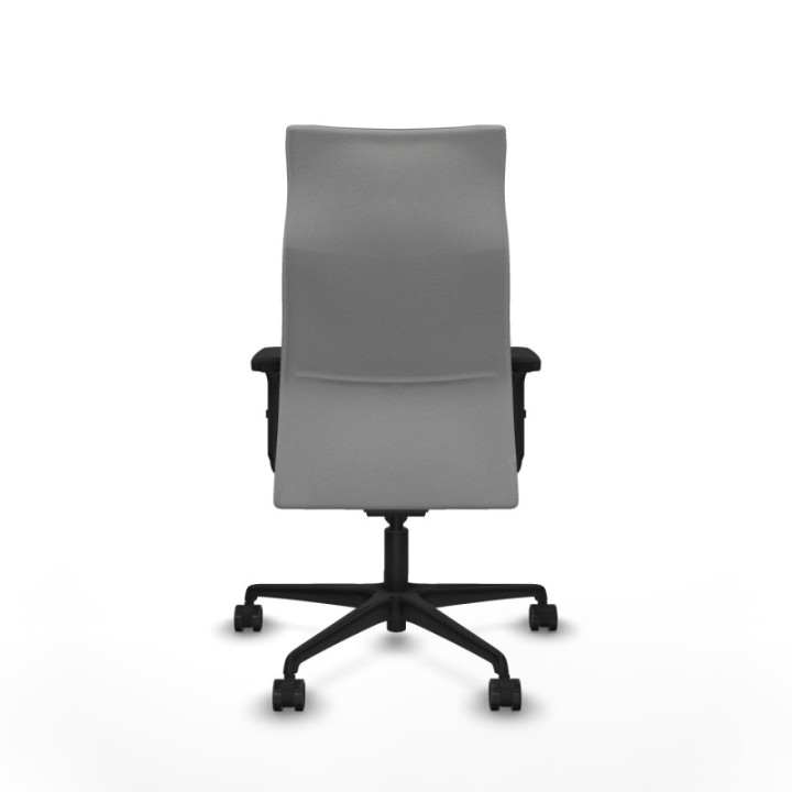 Albacete dirección sincro bali gris claro brazos 2D base nailon ruedas 65 nailon