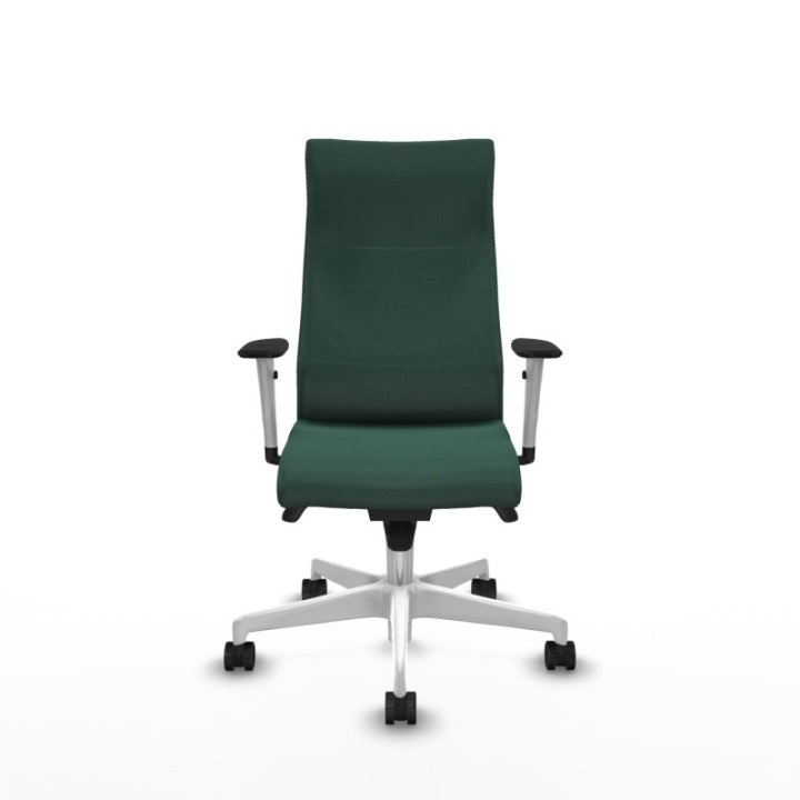 Albacete dirección sincro bali verde botella brazos 1D blancos base blanca ruedas 65 nailon