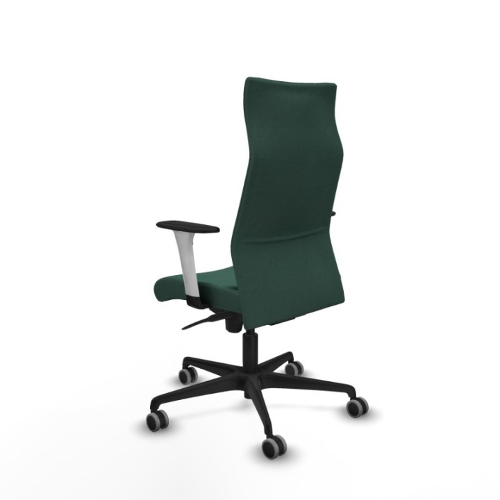 Albacete dirección sincro bali verde botella brazos 1D blancos base nailon ruedas 65 engomadas