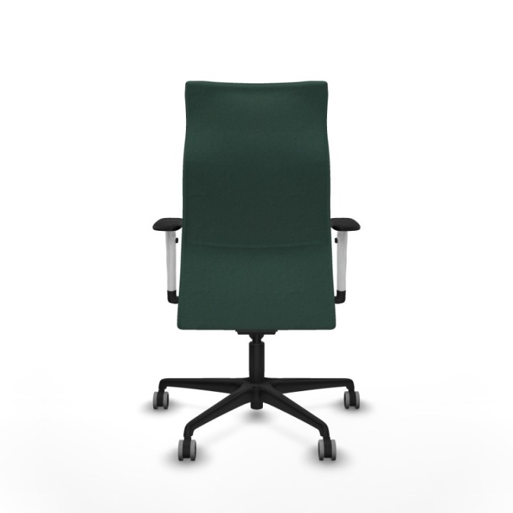 Albacete dirección sincro bali verde botella brazos 1D blancos base nailon ruedas 65 engomadas