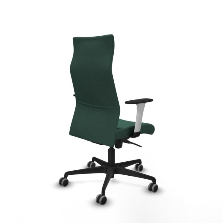 Albacete dirección sincro bali verde botella brazos 1D blancos base nailon ruedas 65 engomadas