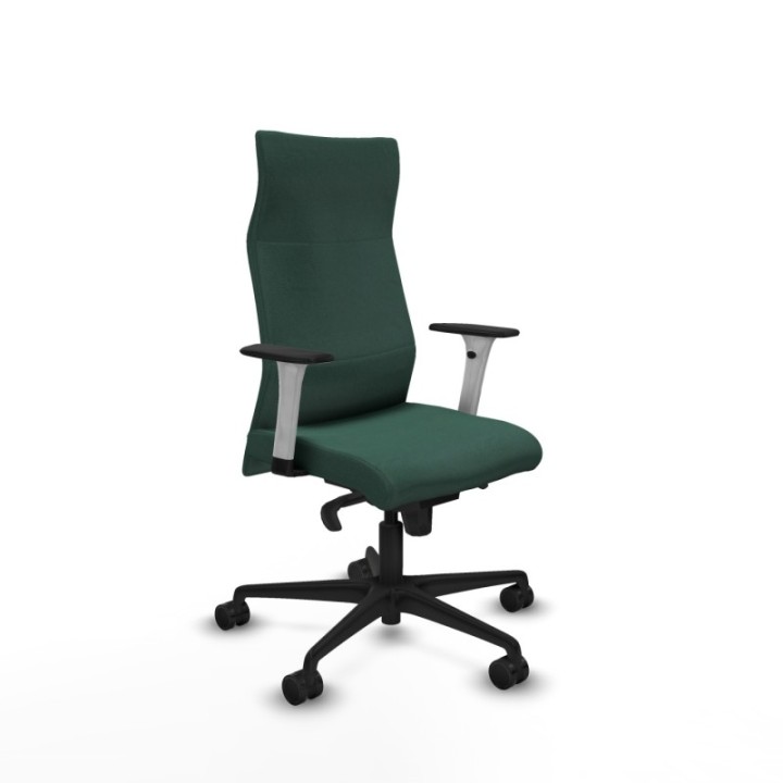 Albacete dirección sincro bali verde botella brazos 1D blancos base nailon ruedas 65 nailon