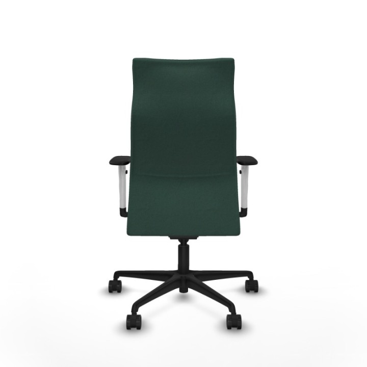 Albacete dirección sincro bali verde botella brazos 1D blancos base nailon ruedas 65 nailon