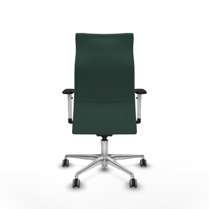 Albacete dirección sincro bali verde botella brazos 1D blancos base aluminio ruedas 65 engomadas