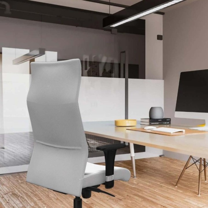 Albacete dirección sincro bali verde botella brazos 1D cromados base nailon ruedas 65 nailon