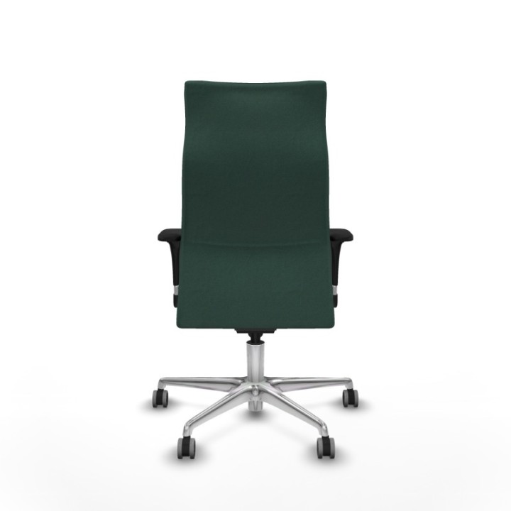 Albacete dirección sincro bali verde botella brazos 1D cromados base aluminio ruedas 65 engomadas