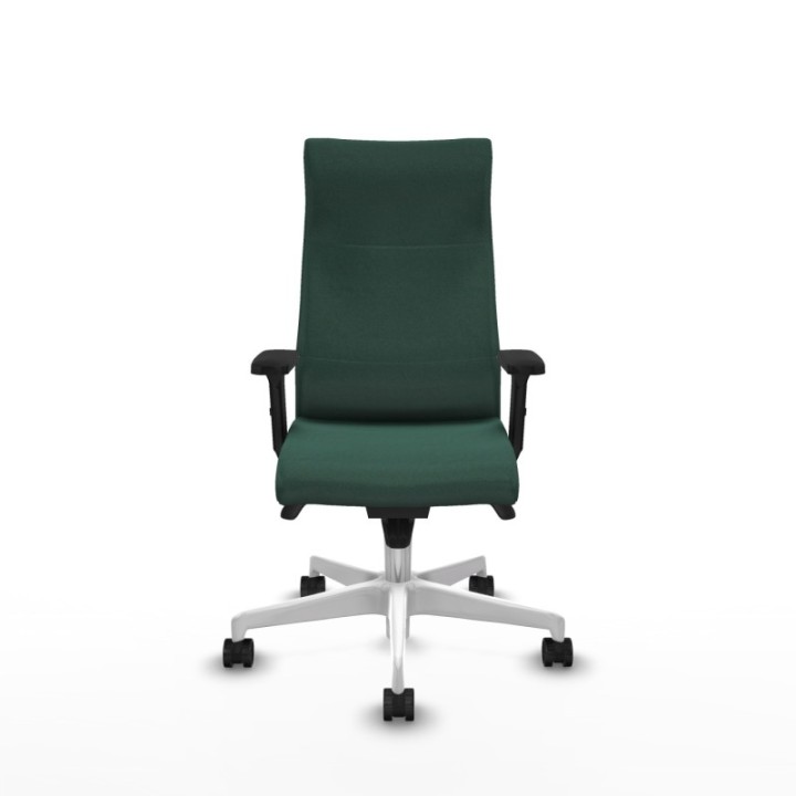 Albacete dirección sincro bali verde botella brazos 2D base blanca ruedas 65 nailon