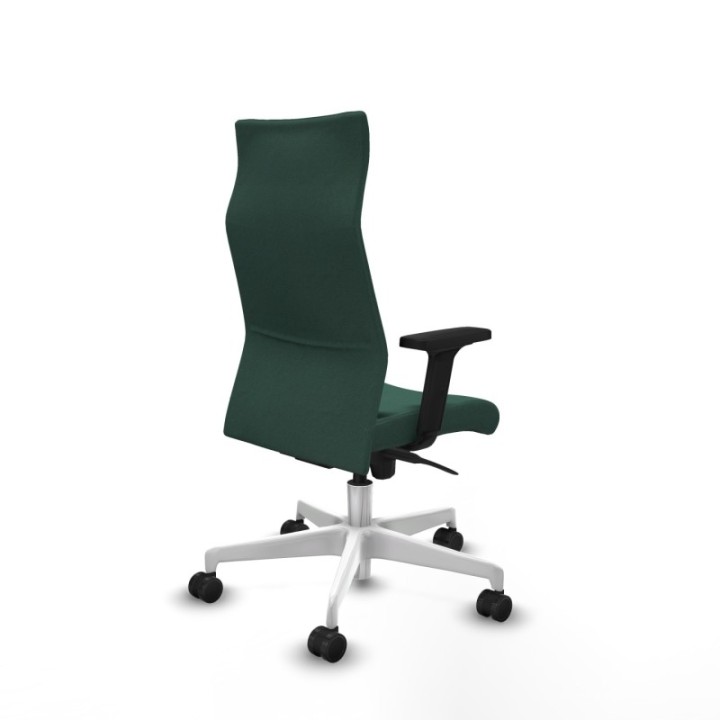 Albacete dirección sincro bali verde botella brazos 2D base blanca ruedas 65 nailon