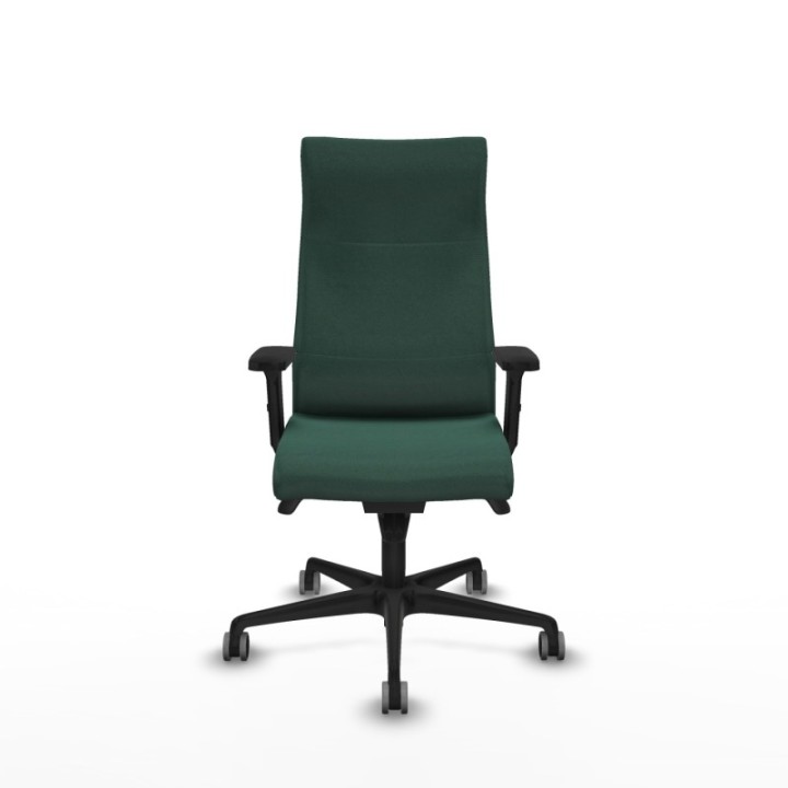 Albacete dirección sincro bali verde botella brazos 2D base nailon ruedas 65 engomadas