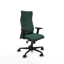 Albacete dirección sincro bali verde botella brazos 2D base nailon ruedas 65 nailon