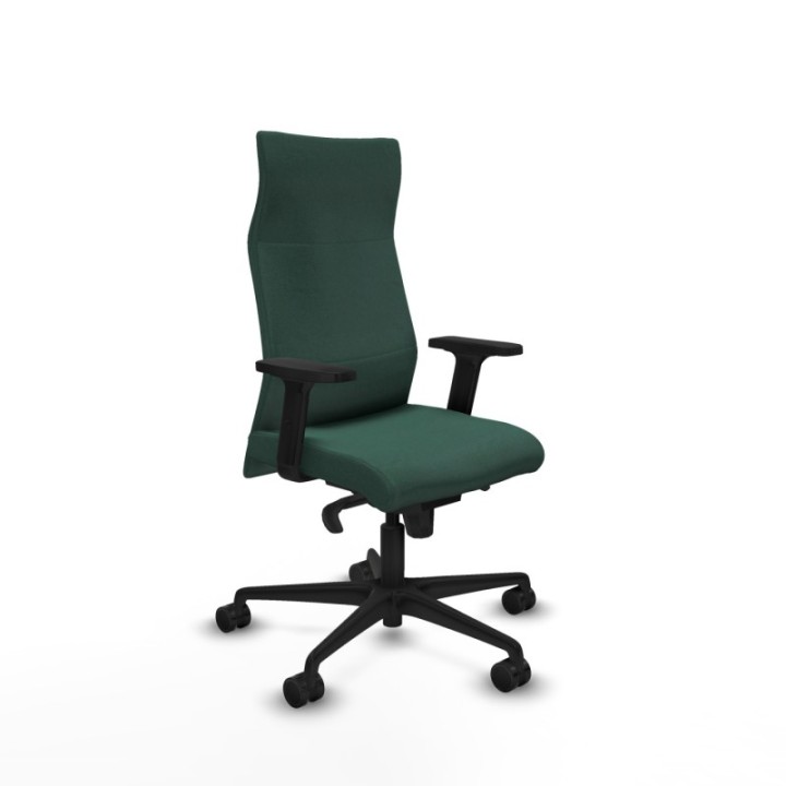 Albacete dirección sincro bali verde botella brazos 2D base nailon ruedas 65 nailon