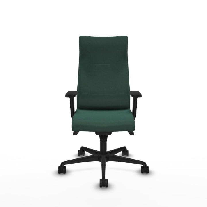 Albacete dirección sincro bali verde botella brazos 2D base nailon ruedas 65 nailon