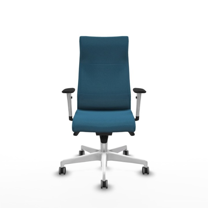 Albacete dirección sincro bali verde petroleo brazos 1D blancos base blanca ruedas 65 engomadas