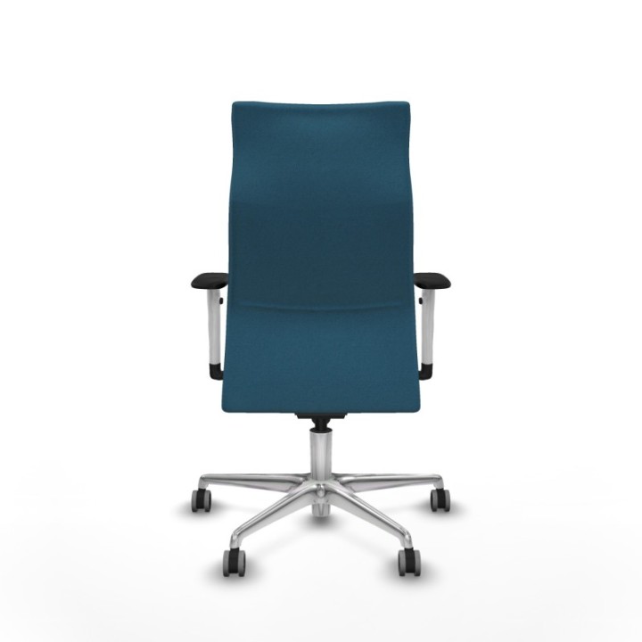 Albacete dirección sincro bali verde petroleo brazos 1D blancos base aluminio ruedas 65 engomadas