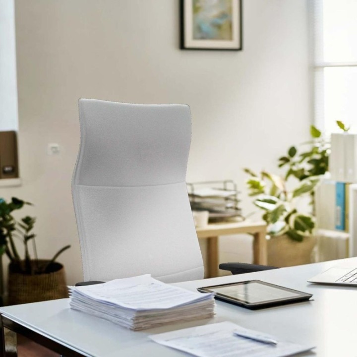 Albacete dirección sincro bali verde petroleo brazos 1D cromados base nailon ruedas 65 engomadas