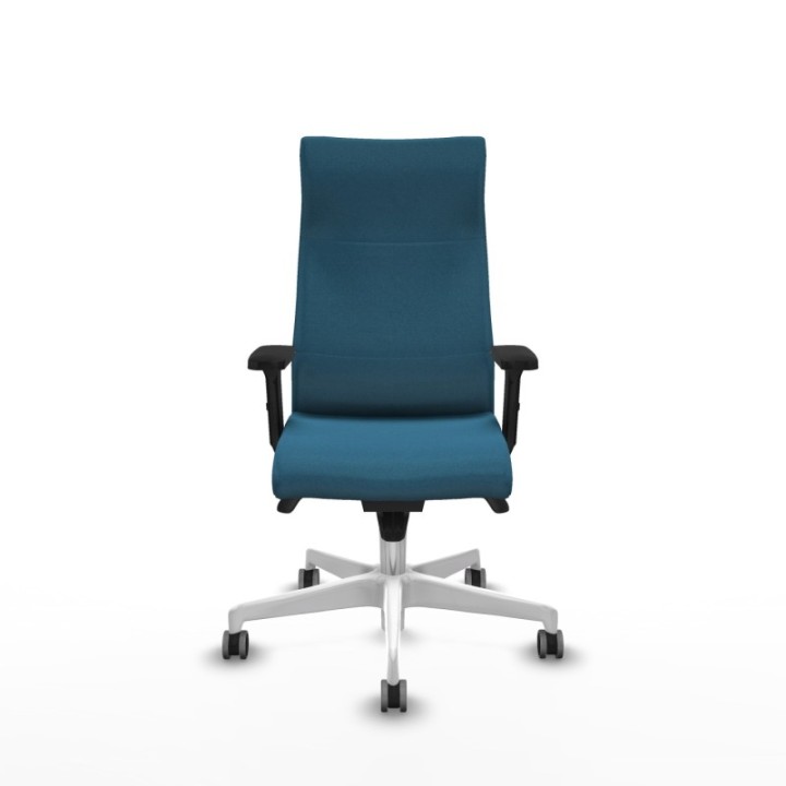 Albacete dirección sincro bali verde petroleo brazos 2D base blanca ruedas 65 engomadas